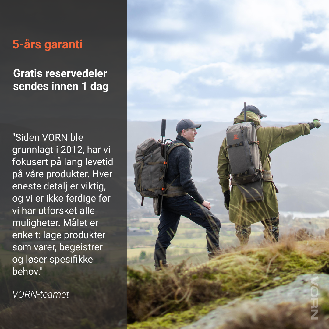 Vorn Equipment SR10 Hoftesekk Med Integrert Skyteplattform Ash Green