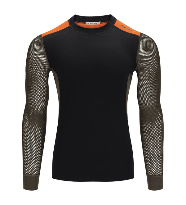 Aclima WoolNet Hybrid crewneck M's