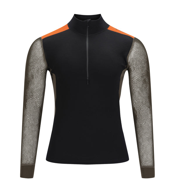 Aclima WoolNet Hybrid mockneck M's