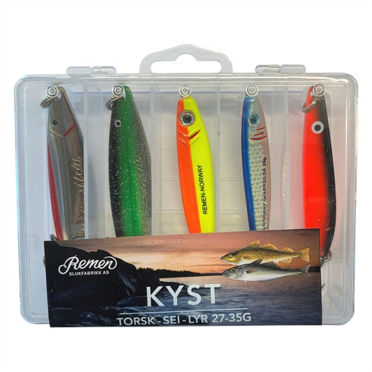 Kystboksen 27-35g Remen 5stk