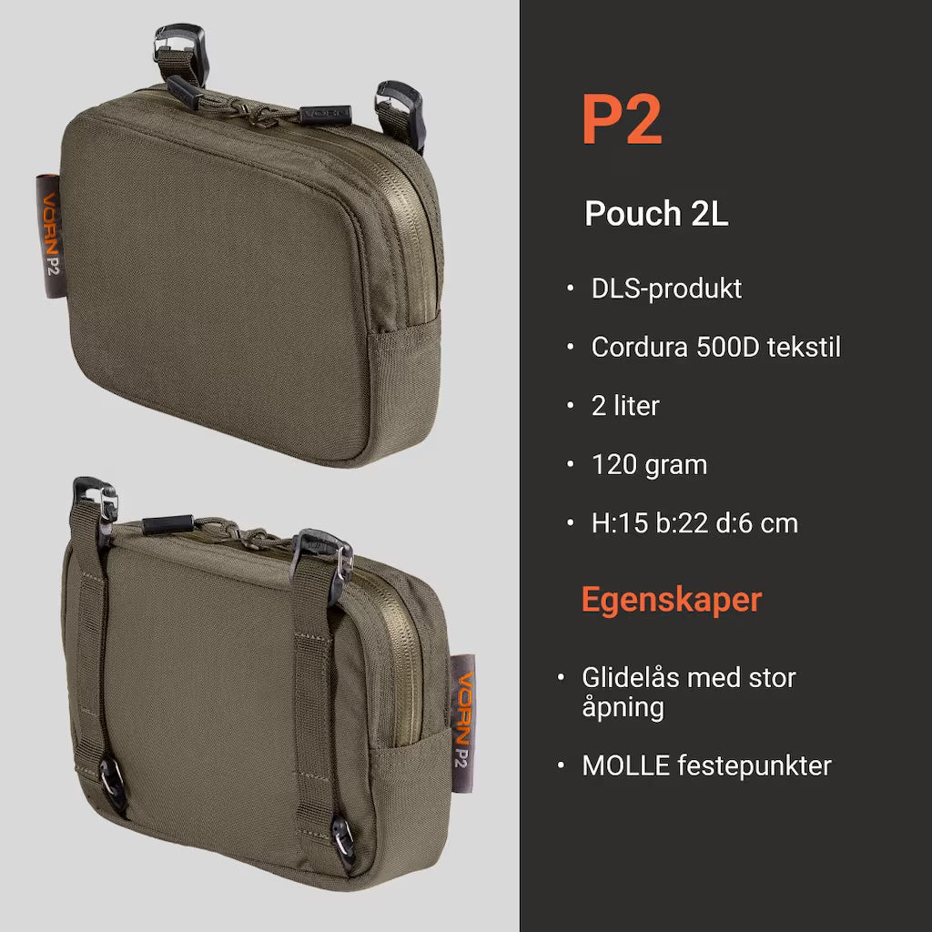 Vorn P2 Pounch 2L