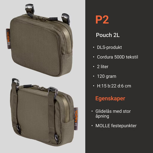 Vorn P2 Pounch 2L