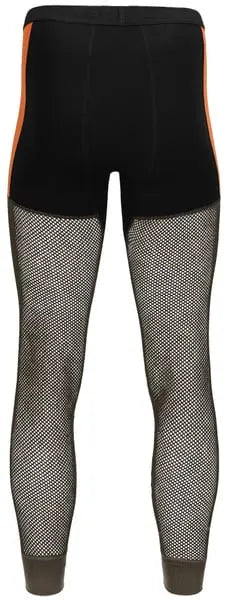 Aclima WoolNet Hybrid Longs M's Jet Black/Tarmac/Gold Flame