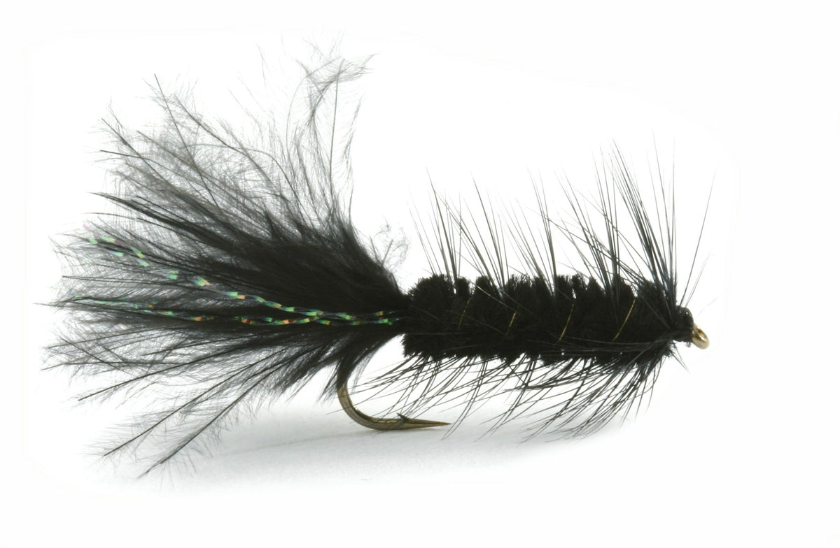 Wooly Bugger Black #8