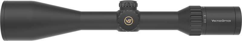 Vector Optics Continental x6 2.5-15x56 Fiber HD SFP kikkertsikte