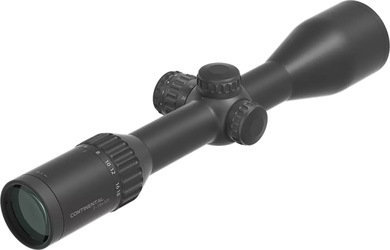Vector Optics Continental x6 3-18x50 Fiber HD SFP kikkertsikte