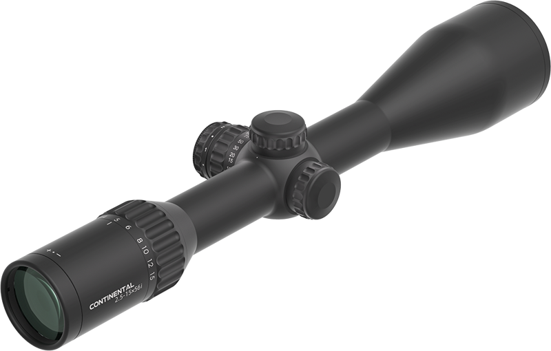 Vector Optics Continental x6 2.5-15x56 Fiber HD SFP kikkertsikte