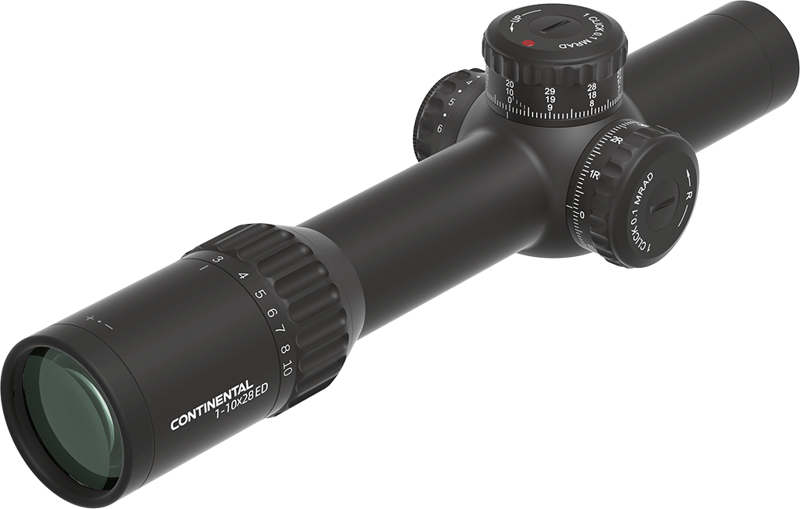 Vector Optics Continental x10 1-10x28 ED RAR2 FFP Scope