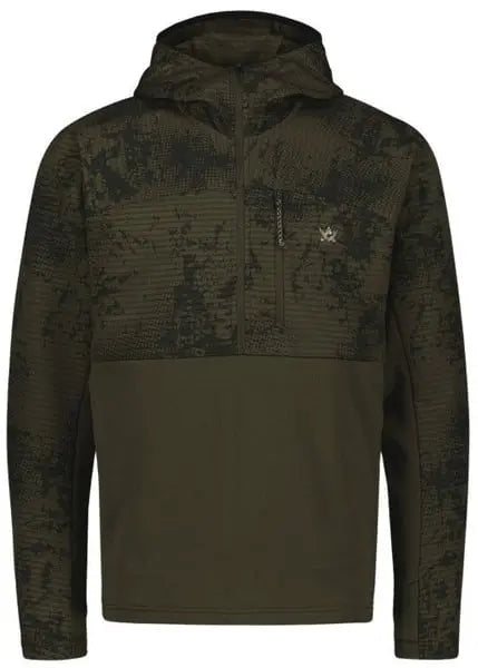 Alaska Active Hunter hettegenser for mann, Night Green Blur