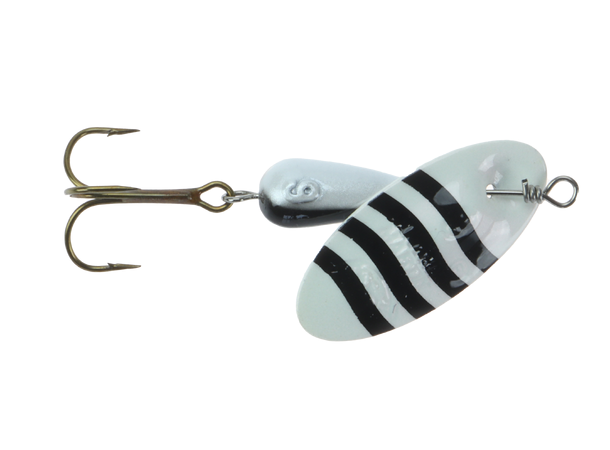 Panther Martin Albino Zebra hvit/sorte striper 7g
