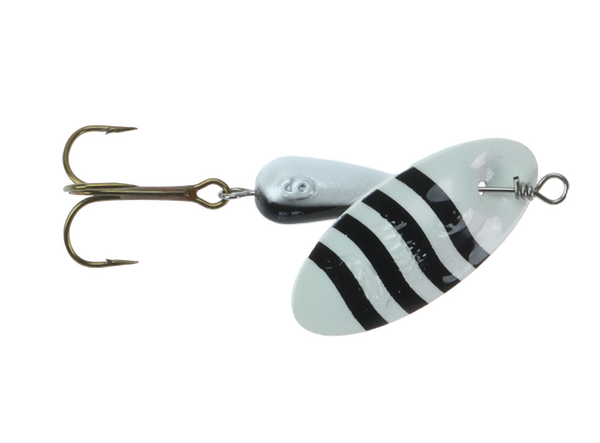 Panther Martin Albino Zebra hvit/sorte striper 7g
