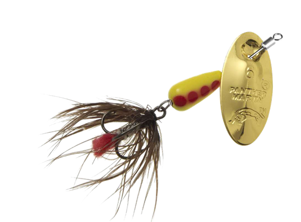 Panther Martin Inline Swivel Fly Gold Brown 7g