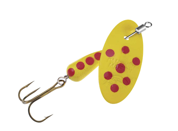 Panther Martin Inline Swivel Spotted Yellow 7g