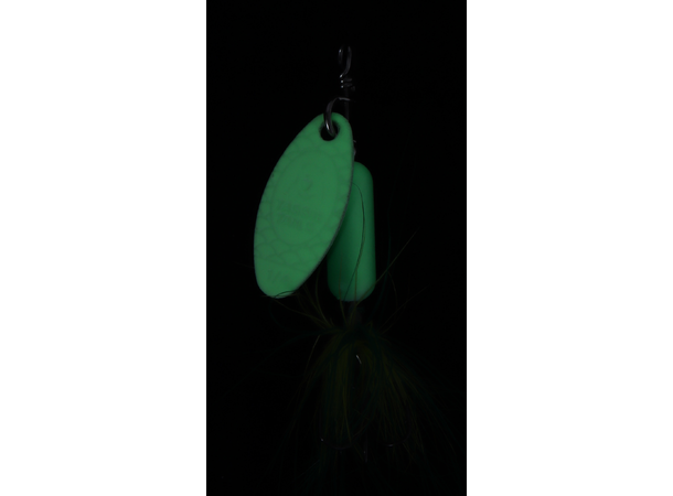 Tasmanian Devil- Tassie Tail Lumo Green - 7 gr