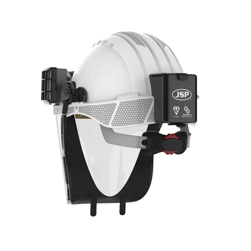 Powercap® Infinity® PAPR - komplett enhet, hvit