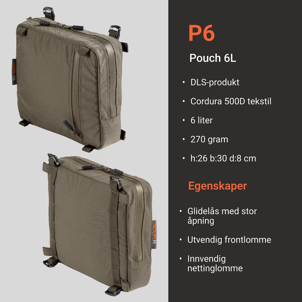 Vorn P6-Pouch 6L